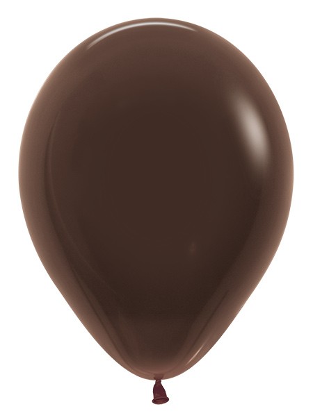 Balon okrągły 12 czekoladowy