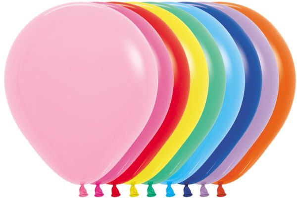 R18 000 Balon okrągły 18" miks kolorów Balonolandia 4Pro
