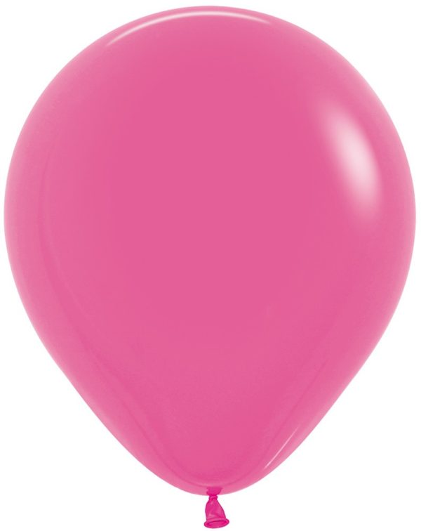 R18 012 Balon okrągły 18" fuksja Balonolandia 4Pro