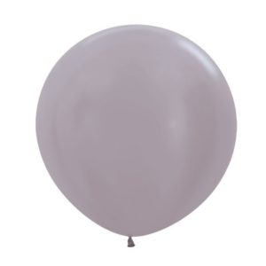 Balon okrągły 24 perłowy greige