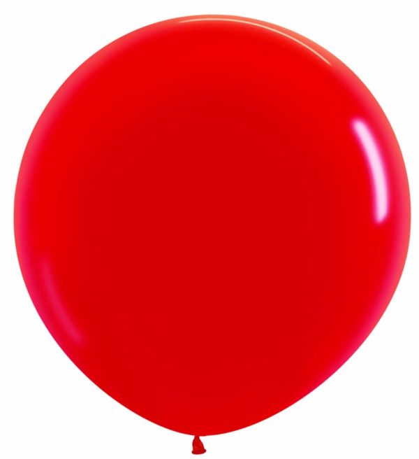 Balon kulisty 36 czerwony