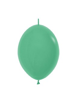 LOL6 030 Balon z łącznikiem 6" zielony Balonolandia 4Pro