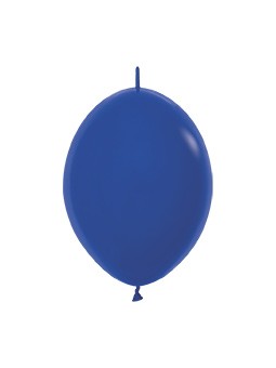 LOL6 041 Balon z łącznikiem 6" królewski błękit Balonolandia 4Pro