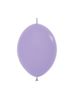 LOL6 050 Balon z łącznikiem 6" lila Balonolandia 4Pro