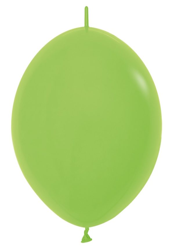 Balon z łącznikiem 12 limonka