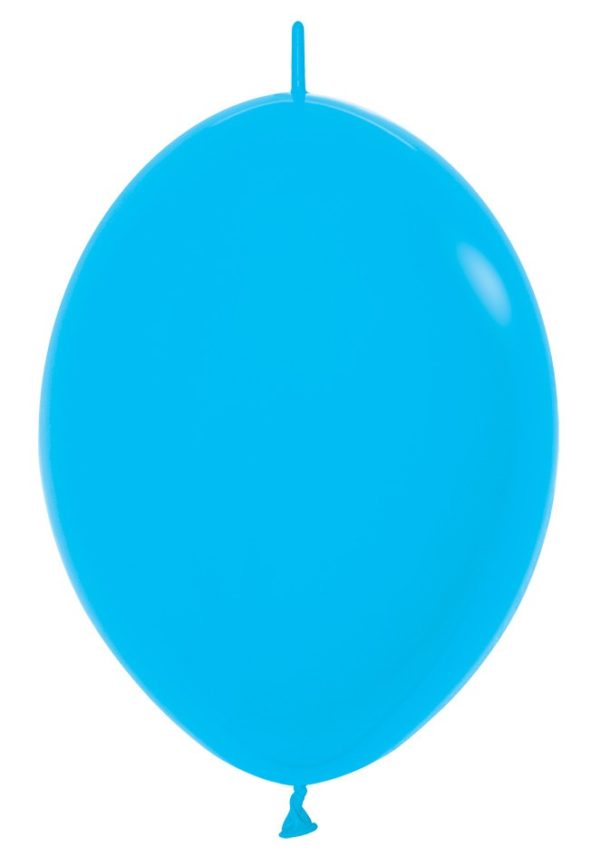 Balon z łącznikiem 12 niebieski