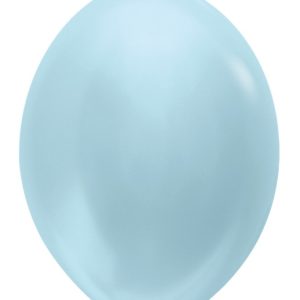 Balon z łącznikiem 12 perłowy niebieski