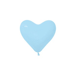Balon serce 6 jasny błękit