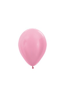 R5 409 Balon okrągły 5" perłowy różowy Balonolandia 4Pro