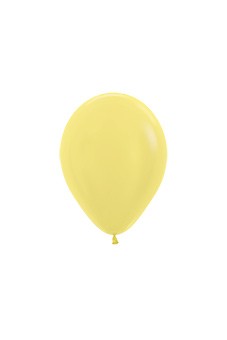 R5 420 Balon okrągły 5" perłowy żółty Balonolandia 4Pro