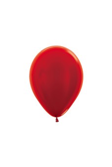 R5 515 Balon okrągły 5" metalik czerwony Balonolandia 4Pro
