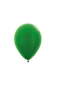 R5 530 Balon okrągły 5" metalik zielony Balonolandia 4Pro