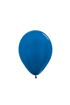 R5 540 Balon okrągły 5" metalik niebieski Balonolandia 4Pro