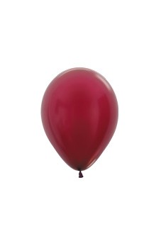 R5 518 Balon okrągły 5" metalik burgund Balonolandia 4Pro