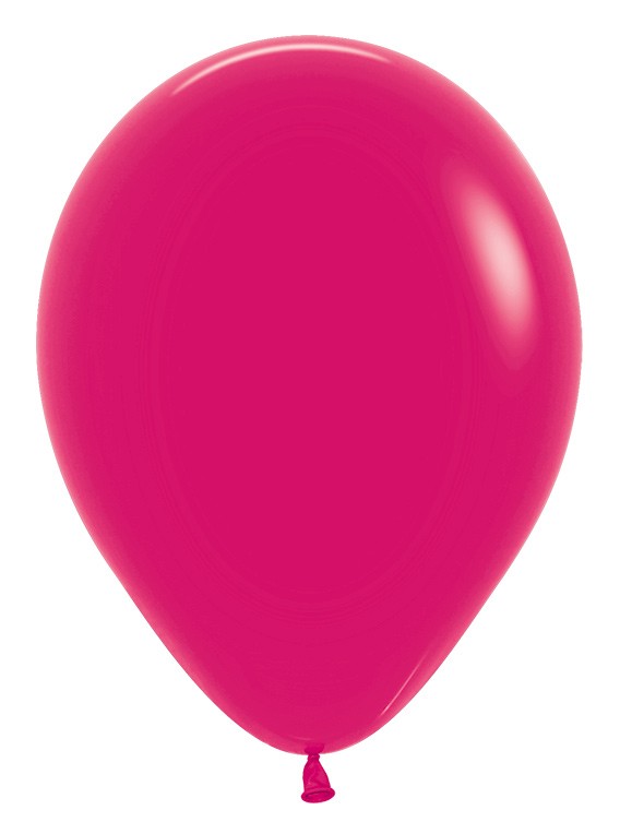 Balon okrągły 12 malinowy