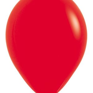 Balon okrągły 12 czerwony