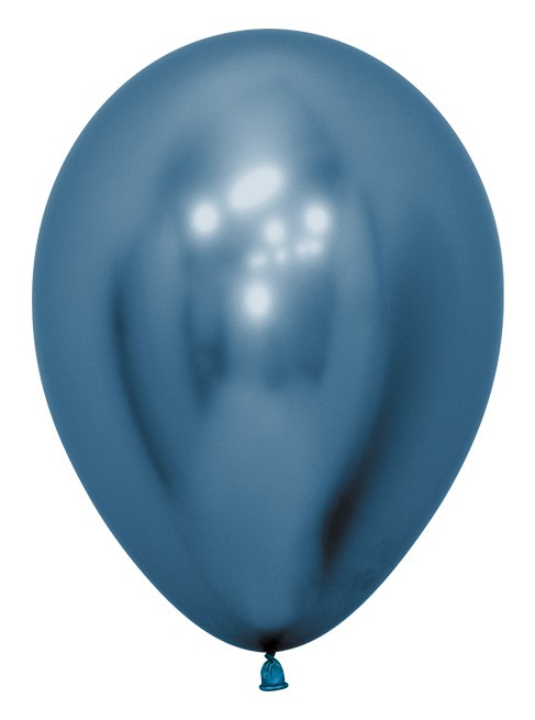 R12 940 Balon okrągły 12" reflex niebieski Balonolandia 4Pro