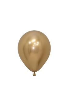 R5 970 Balon okrągły 5" złoty reflex Balonolandia 4Pro