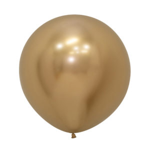 Balon kulisty 24 reflex złoty
