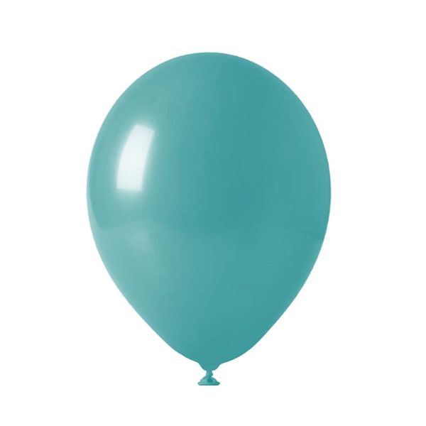 EVP 080 balon lateksowy okrągły 11" turkusowy Balonolandia 4Pro