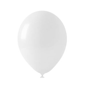 balon lateksowy biały