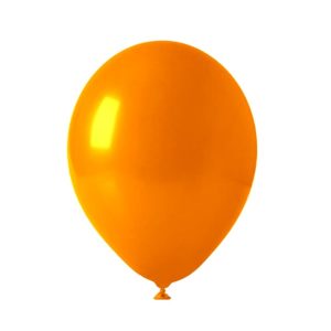 balon lateksowy pomaranczowy