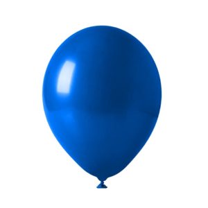 balon lateksowy niebieski