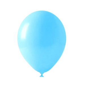 balon lateksowy jasno niebieski