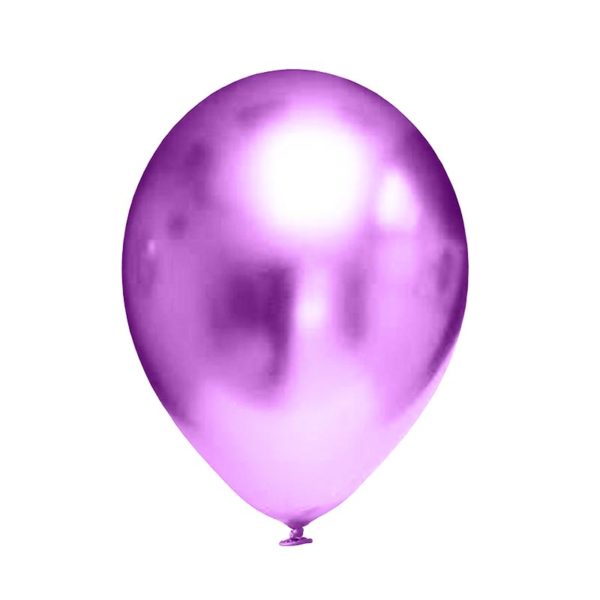 EVP 770 balon lateksowy okrągły 11" chrom fioletowy Balonolandia 4Pro